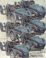 Poster for the Musee de l'Automobile - Mulhouse - France