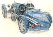 Bugatti 51 Course 1931